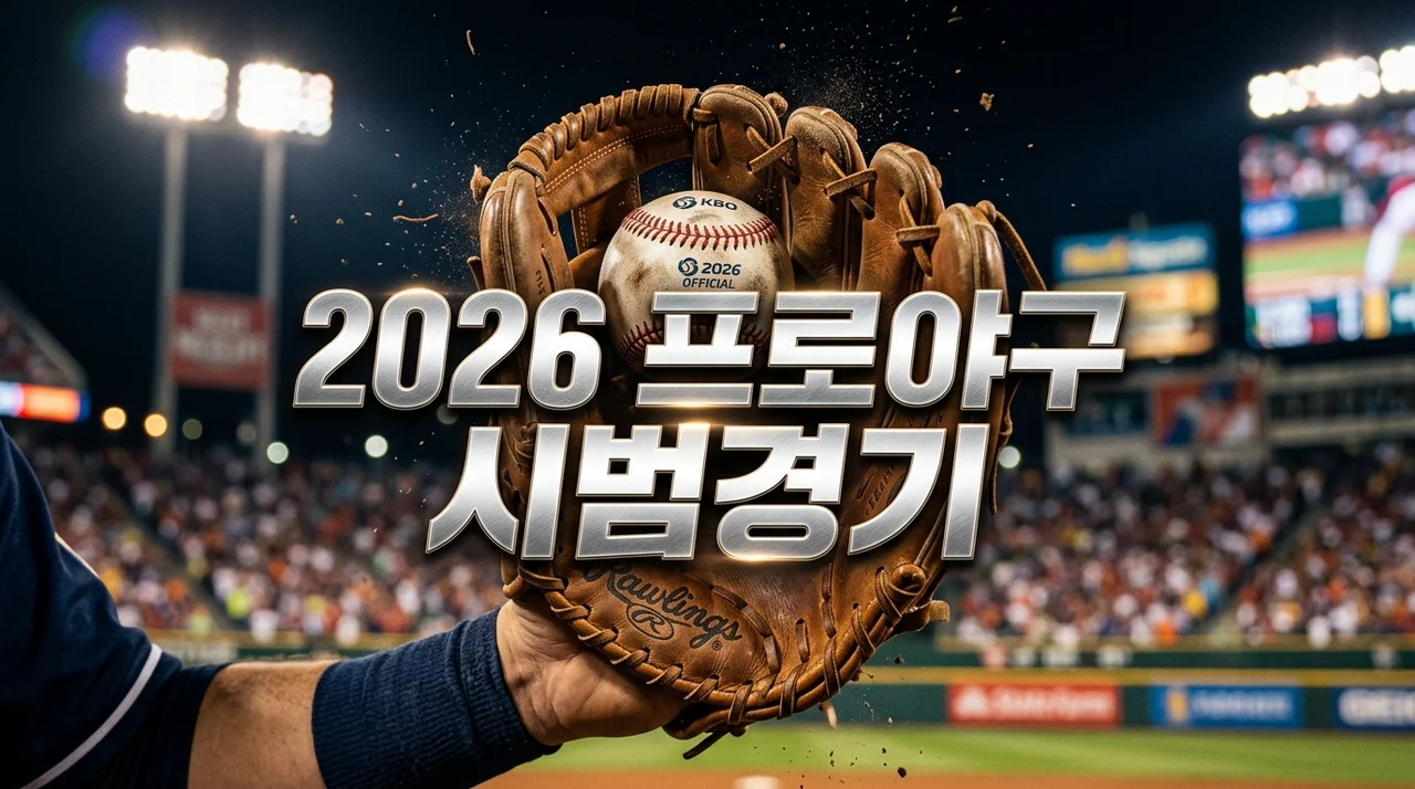 2026 프로야구 시범경기 일정 및 중계 채널, 관전 포인트 총정리