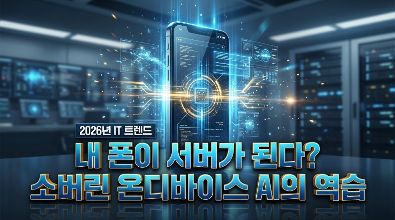 엔비디아 독주 막는다! 2026년 IT 핵심 트렌드 '소버린 온디바이스 AI' 완벽 정리
