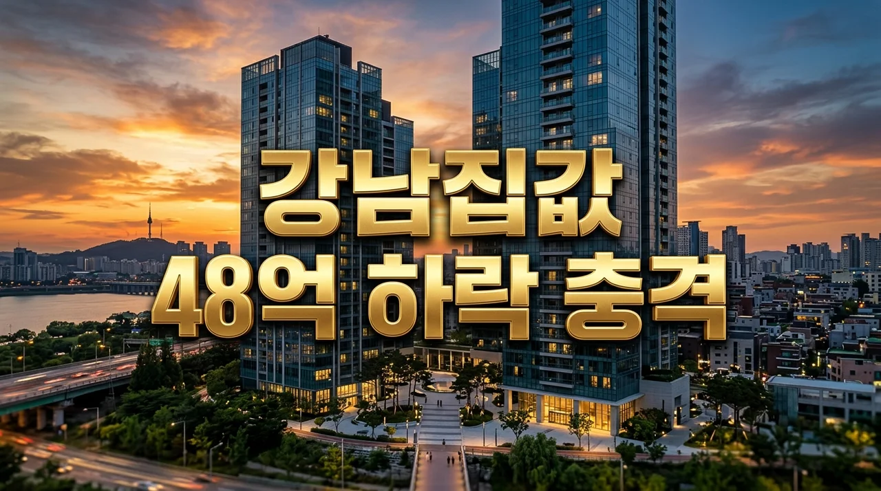 강남집값 48억 하락 충격, 실거래가 폭락의 진실과 향후 시장 전망