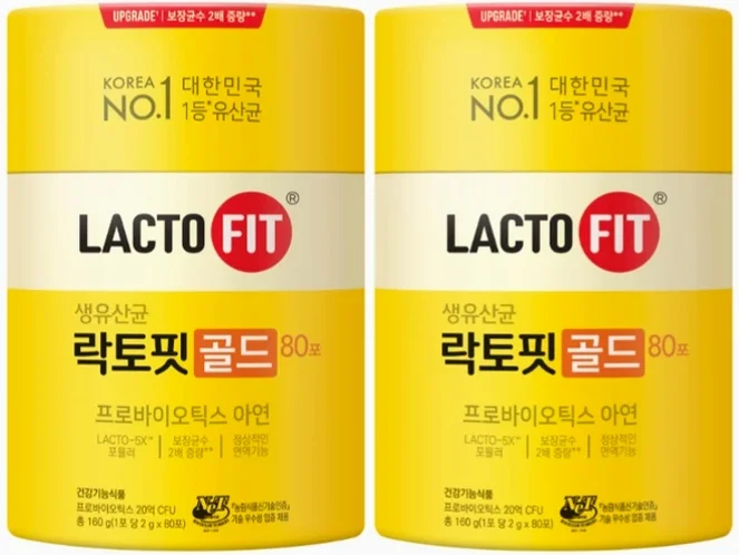 락토핏 골드 80포