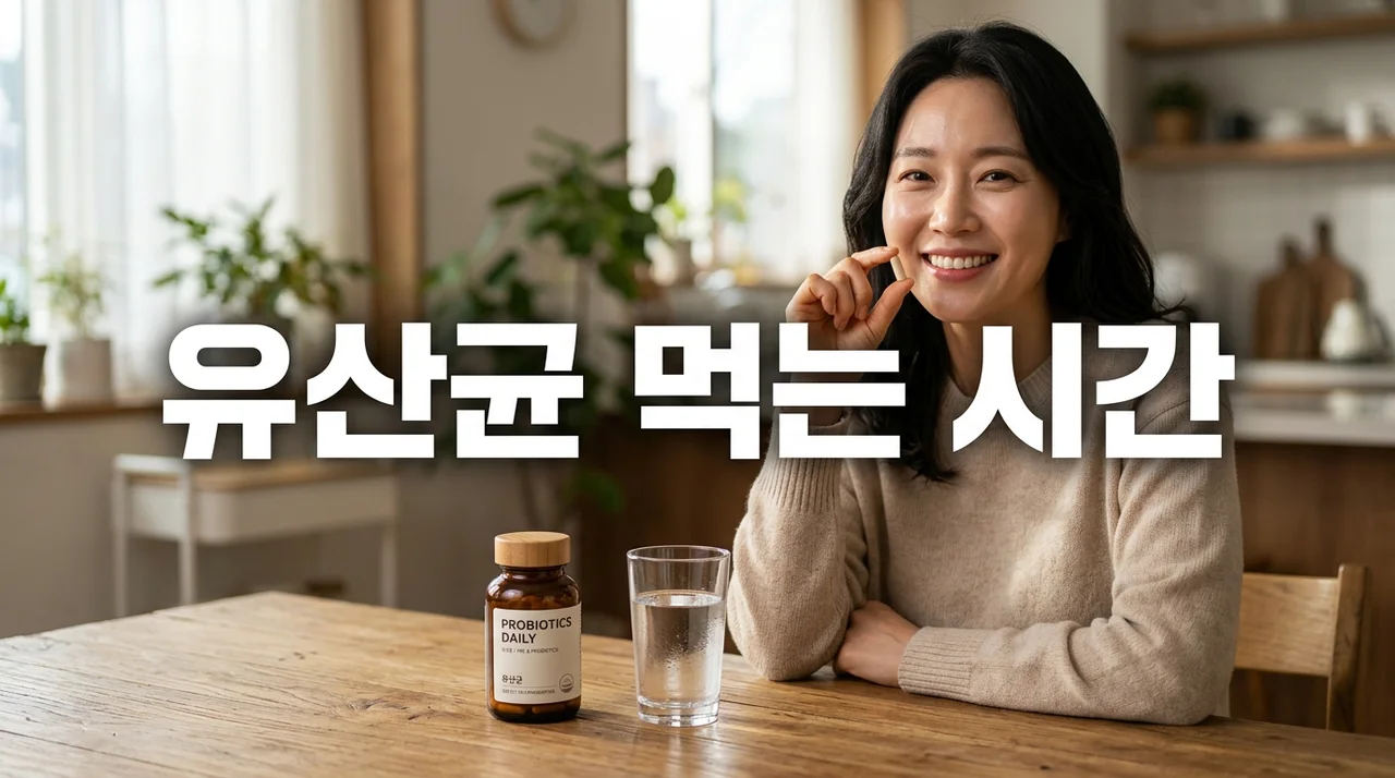 유산균 먹는 시간, 효과를 극대화하는 올바른 복용법 완벽 가이드