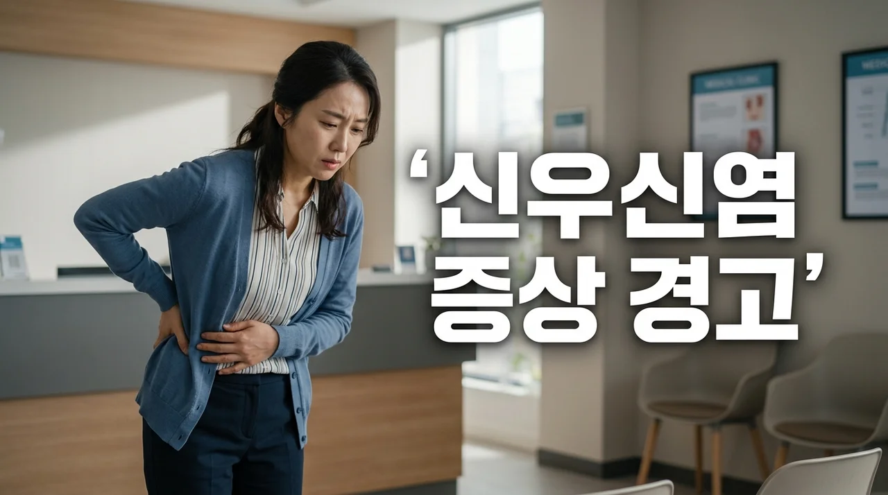 신우신염 증상 초기 대처법과 합병증 예방을 위한 핵심 가이드