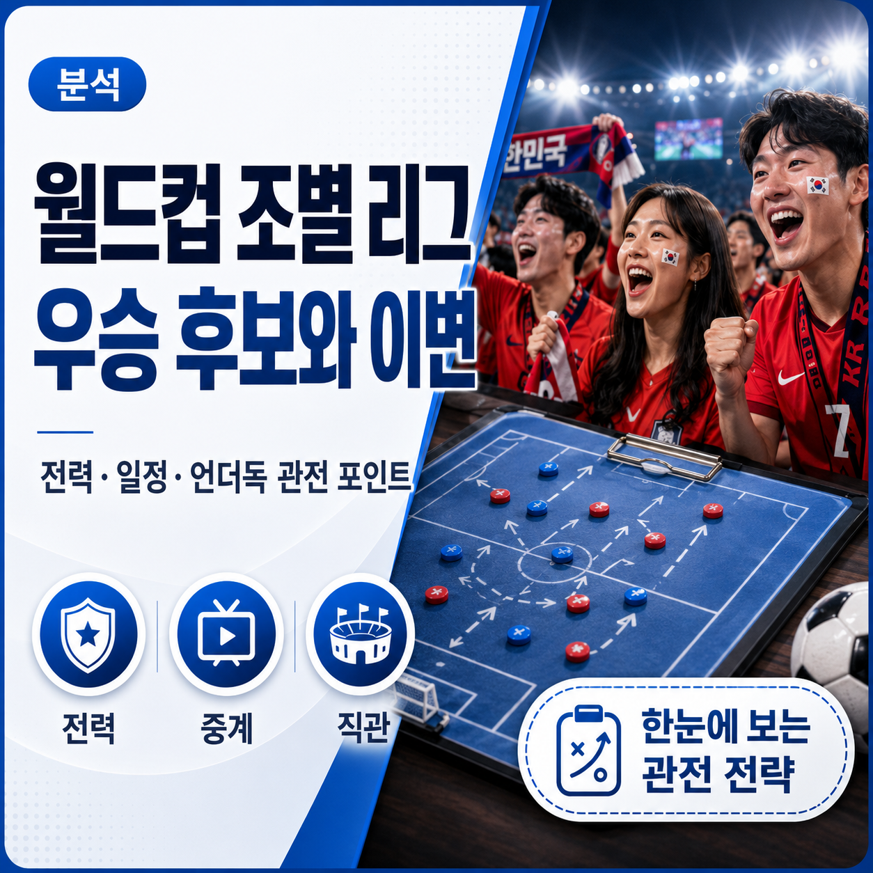 월드컵 조별 리그 분석: 강력한 우승 후보와 주목해야 할 이변의 팀